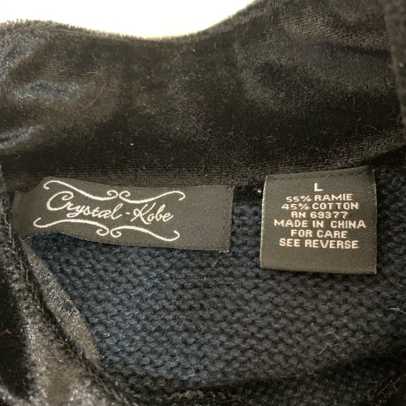 Krystal Kobe Womens XMas Cardigan Knit Metal Hooks - Picture 4 of 8